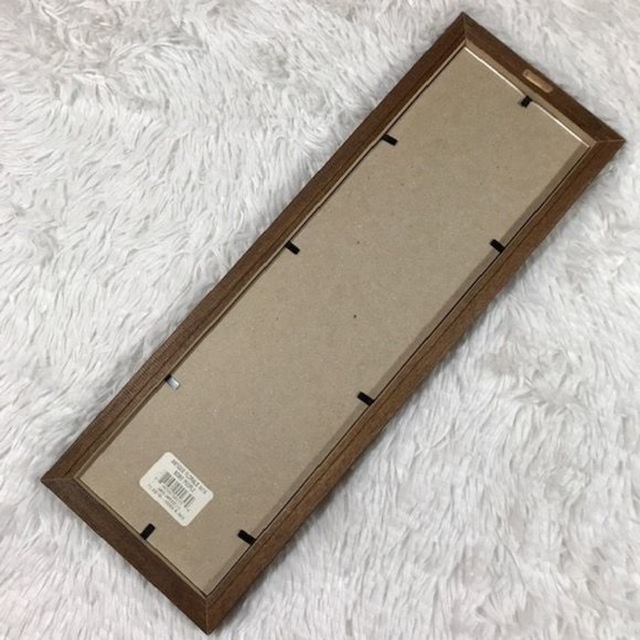 Antique Florals 'Some People' Poem Mahogony Finish Glass Frame Wall Art - Picture 5 of 7